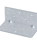 20 Pack Heavy Duty L Angle Corner Braces 16 Gauge Steel Joist Connectors Pre Drilled Holes, zinc coated metal support bracket.