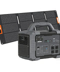 1800W Solar Generator With 3600W Surge On The Go 200W Panel 1024Wh LiFePO4 Portable Power Station Kit with foldable solar panel