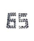 65 Piece Precision 5C Collet Holder Set With 0.0005 Inch TIR For CNC Lathe Milling Grinding Use Includes 1/8 To 1-1/8 Inch Collets