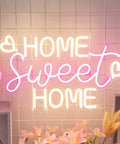 Home Sweet Home Neon Sign For Modern Home Decor Wall Art For Living Room Bedroom And Apartment To Elevate Your Cozy Vibe