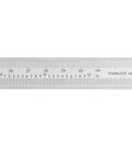 Close-up of scale on 6 Inch Vernier Caliper Stainless Steel With Fine Adjustment 0.02 mm Graduation 0.03 mm Accuracy For Inside Outside Depth