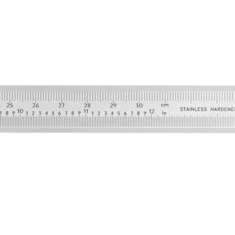 Close-up of scale on 6 Inch Vernier Caliper Stainless Steel With Fine Adjustment 0.02 mm Graduation 0.03 mm Accuracy For Inside Outside Depth