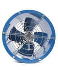 Front view of Beefy 110V Axial Exhaust Fan With 5400 Cubic Meters Per Hour Air Flow 16 Inch Wheel 1420 RPM Heavy Duty Ventilation