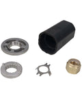 Plug And Play Flo Torq II Hub Kit For Mercury MerCruiser Engines 60 300 HP With 15 Spline Tooth Includes Drive Sleeve Thrust Washer