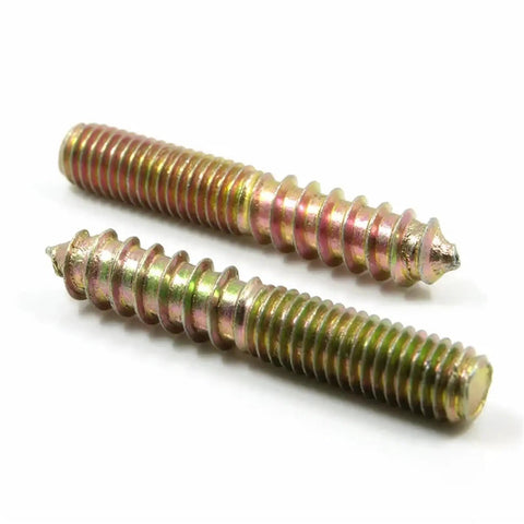 Heavy Duty M5 Hanger Bolt Set For Wood To Metal Dowels Double Ended Furniture Fixing Screws Self Tapping Thread Stud 35mm Length Built To Last