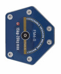 Jiawu Switchable Hex Welding Magnet Locks Down Heavy Metal With 20 Lb Force And One Button Degauss For Quick Adjustments, hexagonal blue magnet.