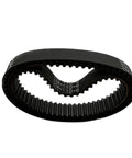 Durable Closed Loop Timing Belt For Industrial Machines 6mm And 10mm Wide Synchronous Drive Belt showing toothed design