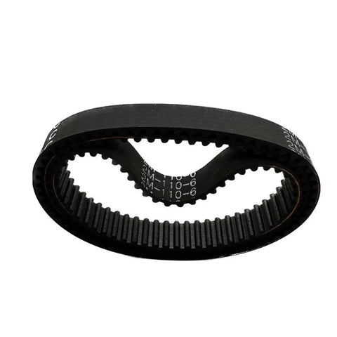 Durable Closed Loop Timing Belt For Industrial Machines 6mm And 10mm Wide Synchronous Drive Belt showing toothed design