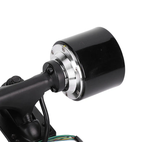 Close-up of 72mm Drive Scooter Hub Motor Kit With Remote Control External Rotor Brushless Power Aluminum Alloy Wheel