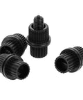 4 Pack 6mm Nylon License Plate Bolts And Nuts Kit With 25mm Screw Length And Universal Thread for cars, trucks, motorcycles, and bikes