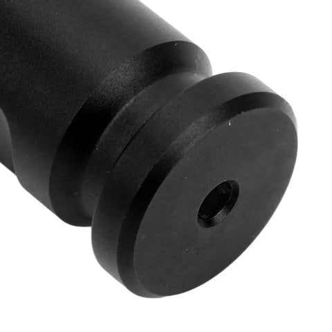Close-up of the black aluminum body of the Diving Ear Equalization Training Tool With Three Balloons, Portable Pressure Balance Kit.