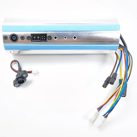 Durable 90mm Prewired Charging Port Cable For ES1 ES2 ES3 ES4 Electric Scooters with connectors and wiring visible