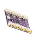 USB 8 Port Expansion Hub For Automation And Tech Setups Hot Swappable Plug And Play With 6 Mbps Speed Multi Device Connectivity Durable Polystyrene Casing Ideal For Complex Engineering Projects And Tech Labs, purple 8-port PCB