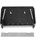 Pro Grade Drywall Flat Finishing Box For Wallboard Mud And Putty Powder 10 Inch Aluminum Scraper Tool With Easy Open Lid