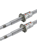 2005 20mm Ballscrew Rod From 300mm to 1500mm With DFU2005 Double Nut and BKBF15 End Machined For Engraver Milling