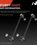 Two Pack Front Sway Bar Links Stabilizer Kit For Chevrolet Malibu 2013 To 2015 Malibu Limited 2016 Impala 2014 To 2020 Buick LaCrosse