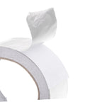 Close-up of Leak Stop Tape For Water Leaks And Hose Repair Waterproof Sealant Tape, showing aluminum backing and adhesive layer.