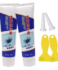 Pro Grade Drywall Repair Kit With Scraper And Mending Agent, Wall Patch Kit For Cracks And Holes, 2 tubes, scrapers, nozzles