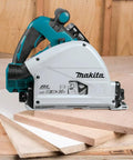 Dual 18V LXT Cordless Plunge Circular Saw Kit With Six And One Half Inch Blade, Brushless Motor, 6300 RPM, 5.0Ah Batteries