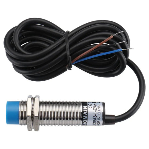 Capacitance Proximity Sensor Switch 1 To 10 Millimeter Sensing Range NPN Normally Closed DC 10 To 30 V M18 3 Wire Cylindrical Sensor