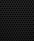 Black perforated material texture, possibly used for Heavy Duty Toilet Plunger Bag Holder Universal Plunger Carrying Bag For Hotels.