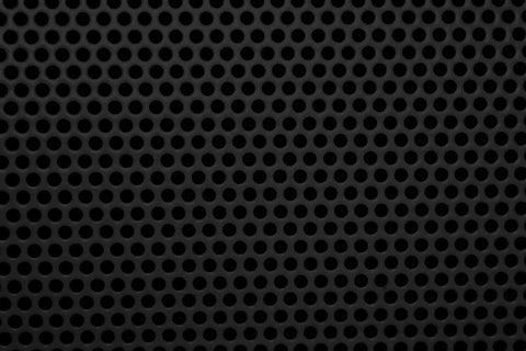 Black perforated material texture, possibly used for Heavy Duty Toilet Plunger Bag Holder Universal Plunger Carrying Bag For Hotels.