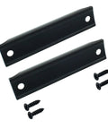 Black Aluminum Sash Lift Handle With 3.5 Inch Center-To-Center Hole Spacing and mounting screws, modern aluminum alloy pull