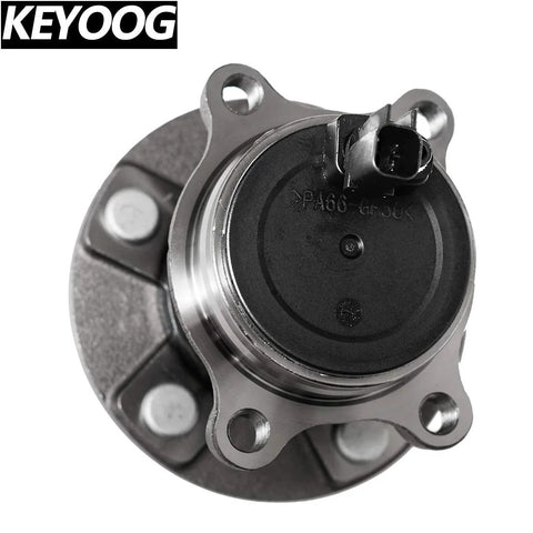 Rear Wheel Hub And Bearing Assembly For Ford Focus 2012 Through 2018 Flex And Gas Models Without Active Park Assist Direct Fit Replacement shown