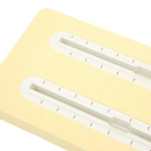 Hydrofoil PVC Foam Box With Beefy Mount Track Rails For Solid Water Pressure And Stable Setup Lightweight Foam Base Closeup