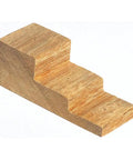 Insect Pinning Block IPB003 For Spot On Specimen Mounting In Entomology Lab Work, Durable Pinning Tool For Museum Prep, Research, And Collectors, 1 Count wooden stepped block