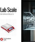 High Precision Digital Lab Scale 2000 g Capacity With 0.01 g Resolution And Calibration Certificate Included Durable Metal Frame Professional Load Cell Usa Made Scientific Balance For Sensitive Experiments displayed in a modern lab setting with equipment