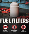 Diesel Fuel Filter DPS9059 For Chevy And GMC Duramax 6.6L 2500HD 3500HD 2001-2016 Replaces TP3018 on workshop table