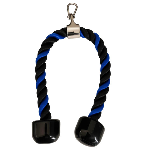 Top Shelf 27 Inch Tricep Rope Cable Attachments Heavy Duty Braided Nylon Pulley System Gear for home gym.