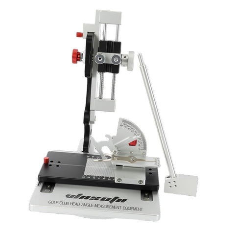 Golf Club Head Measuring Tool And Ruler For Quick Club Adjustments, Easy To Use, Compact Metal Precision Gauge for loft and lie.