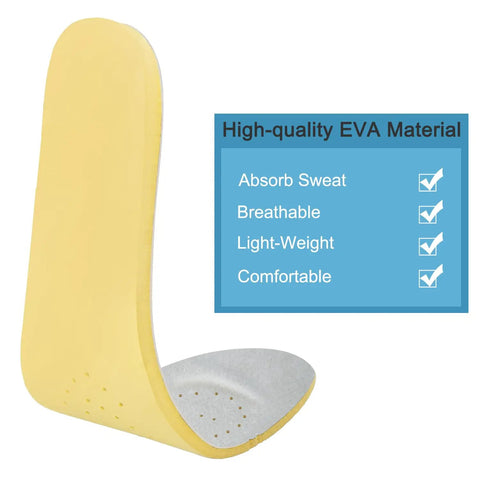 Replacement Insoles For Hey Dude Wally Shoes, Ultra Lightweight EVA Cushioned Inserts For Men, Adds All Day Comfort