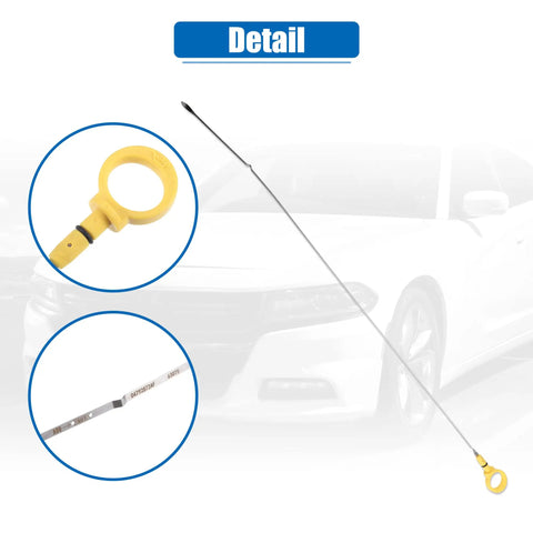 Engine Oil Dipstick For Dodge Challenger, Charger, And Chrysler 300 2009 To 2021 Replacement Part 04792872AF 04792872AE