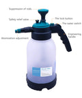 Half Gallon Garden Pump Sprayer With Extended Wand Handy Handheld Water Spray Unit Adjustable Nozzle with labeled parts