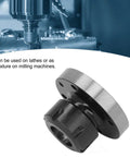 80mm Carbon Steel Collet Chuck For CNC Milling Lathe Engraving Machines, Secure Fixing Accessory With Backing Plate Mount