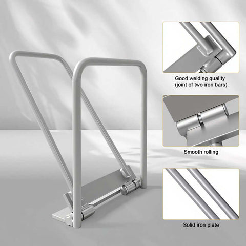 Heavy Duty Standing Seam Lock Tool for metal roofs, shown with good welding quality, smooth rolling, solid iron plate