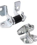 Top Shelf Front Door Hinge Set Driver Side Crushes Squeak Straight Up Tight Seal Fits Jeep Grand Cherokee Dodge Charger Durango Chrysler 300 2013 Through 2023 Heavy Duty Replacement, silver metal material