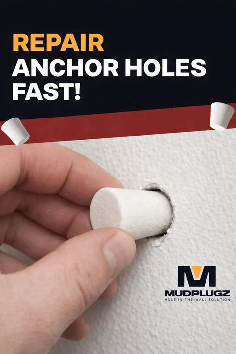 Using Drywall Hole Repair Kit With 36 Plugs In Three Sizes Half Inch Five Eighths Inch And Three Quarter Inch No Mesh No Spackle