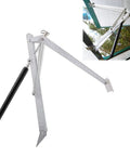 Automatic Greenhouse Vent Opener Solar Powered Kit with galvanized steel construction and dual spring for cold frames and hothouses.