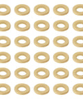 50 Pcs M1.0 Brass Washers Flat Copper Sealing Washers Gaskets For Electronics Hardware Lighting Furniture DIY Projects