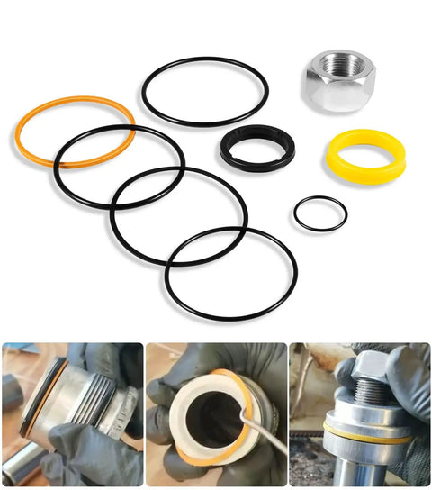 Tilt Hydraulic Cylinder Seal Kit For Skid Steer Loaders Pro Grade Beefed Up Heavy Duty Replacement For 630 631 632 641