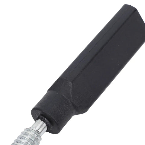 Close-up of the clamp handle for the Kickass Picture Frame Clamp With Thirty Two Foot Nylon Strap And Quick Tension Woodworking Band.