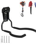 Heavy Duty Steel Weed Eater Wall Mount Hook For Garage Or Shed, PVC Coated Anti Slip Hooks, screws and anchors included