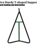 Triangle Dirt Bike Stand Built Like a Tank, Solid Steel Frame, Universal Fit for 80cc to 500cc Dirt Bikes, T-Shaped Support