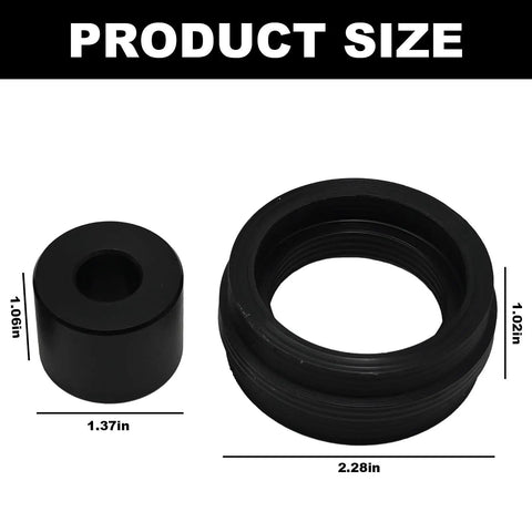 Upper And Lower Chain Roller Kit Replacement PN-30X-22178-00-00 size details with beefy rubber rollers for Blaster YFS200, Warrior 350