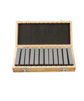 Top Shelf 12 Pair Parallel Blocks Set For CNC Milling And Table Saw in wooden case with precision ground steel blocks.
