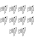 Heavy Duty Aluminum Angle Corner Brackets 10 Pack For 2020 3030 4040 Aluminum Extrusion T Slot Rail Joints Built Tough For DIY Projects